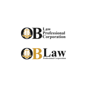 OB Law Professional Corporation | Logo Design by Gerald Design 3