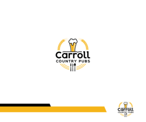 Carroll Country Pubs | Logo Design by Fat Bat Man