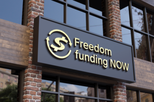 Freedom funding NOW | Logo Design by makerlogoz