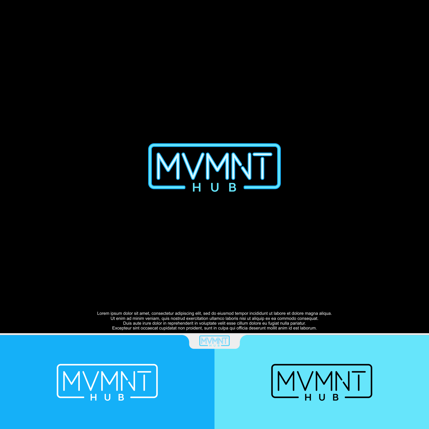 Logo Design by siti MWDesign for MVMNT HUB | Design #26645648