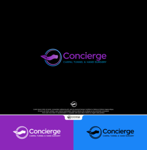 Concierge Carpal Tunnel and Hand Surgery | Diseño de Logo por siti MWDesign