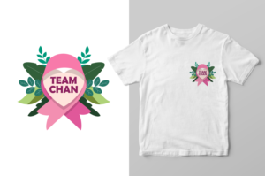 Team Chan - Breast Cancer Support Team Tee Shirt | T-Shirt-Design von Elizaveta M