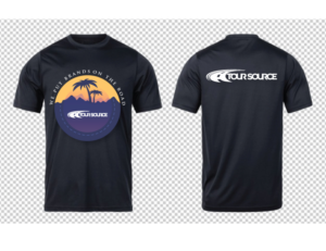 Tour Source company T-shirt | T-Shirt-Design von Kalla