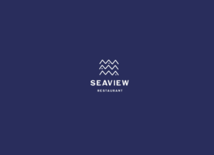 'Seaview'  or 'Seaview Restaurant' | Logo Design by Hiccups Design