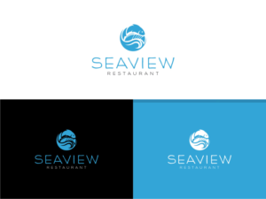 'Seaview'  or 'Seaview Restaurant' | Logo Design by Atvento Graphics