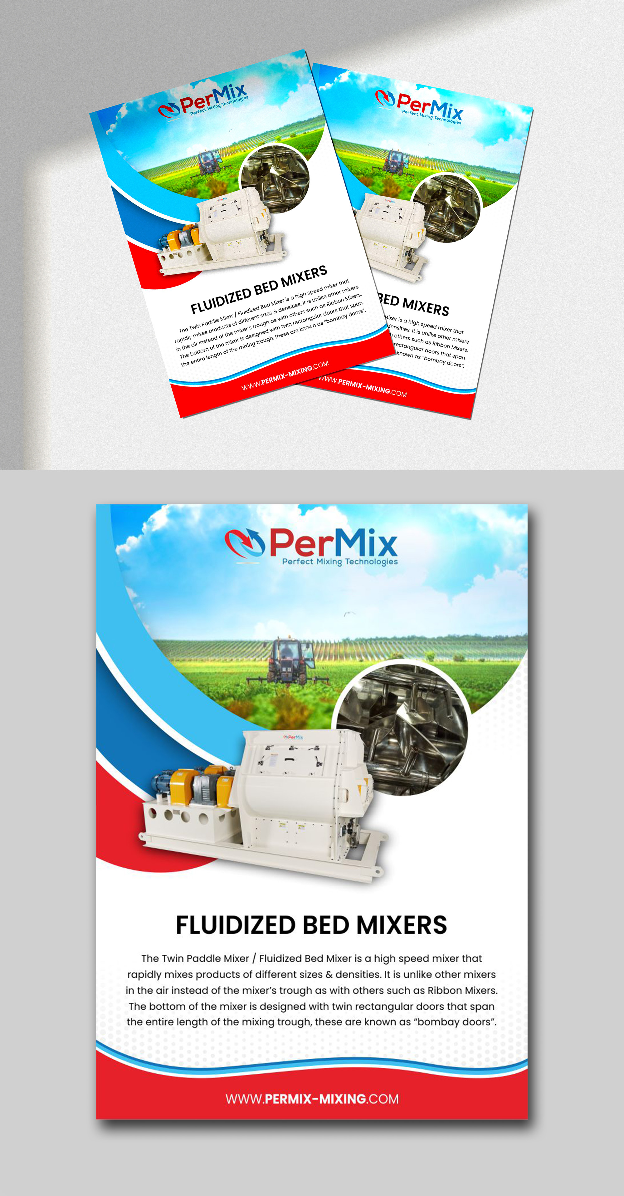 Advertisement Design by Fat Bat Man for PerMix North America | Design #26647763