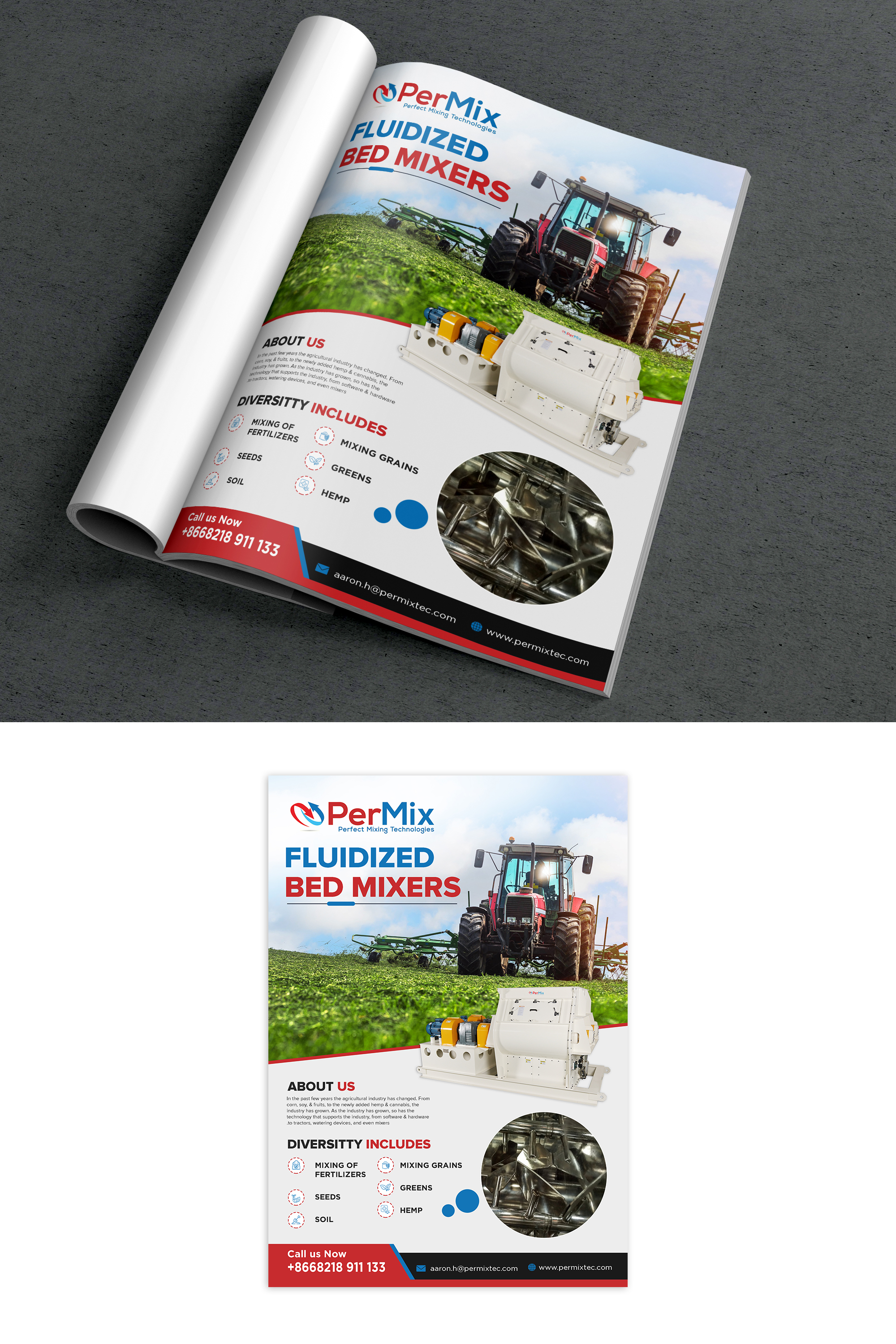 Advertisement Design by debdesign for PerMix North America | Design #26638379