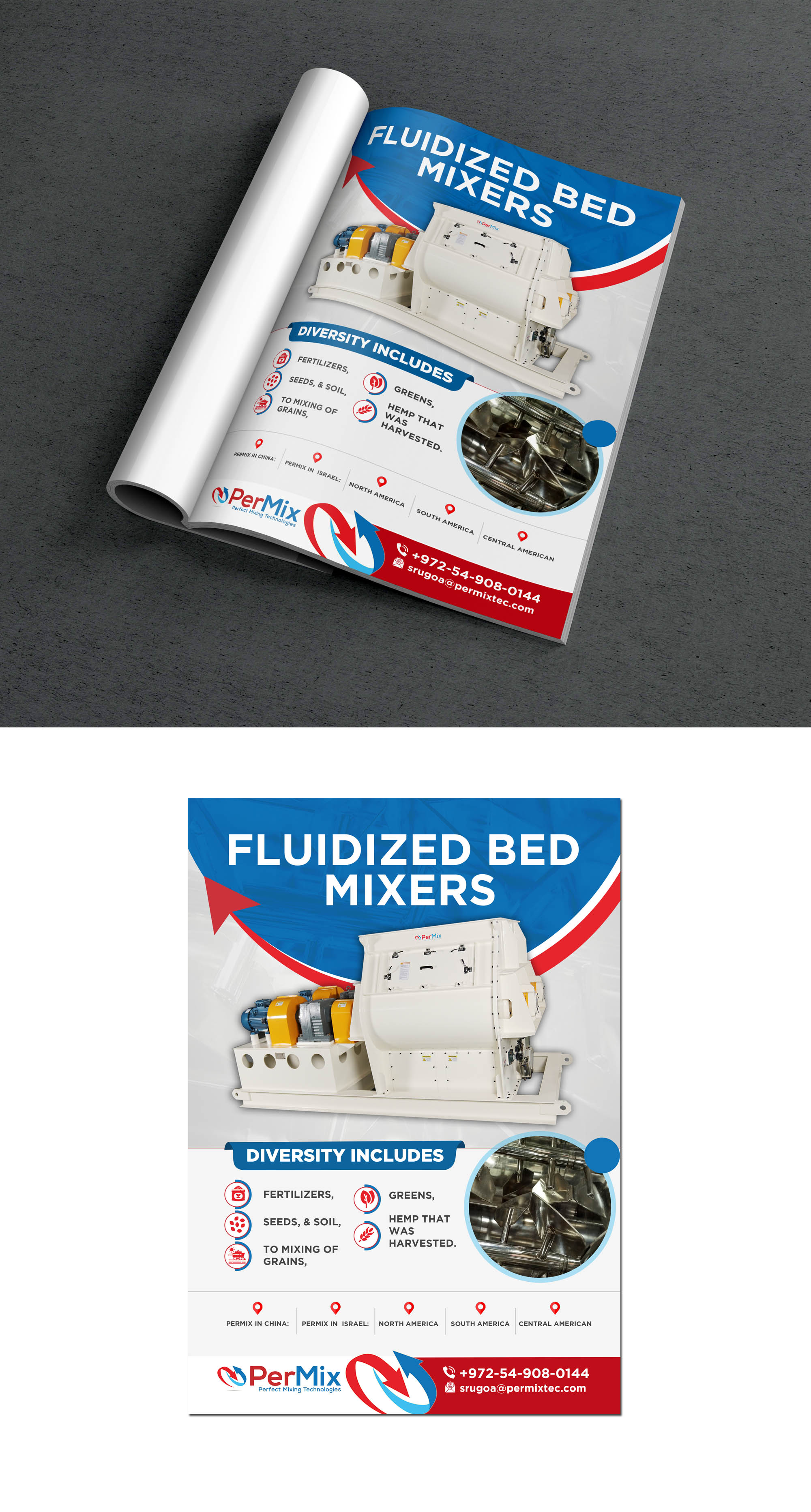 Advertisement Design by debdesign for PerMix North America | Design #26641764