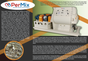 PerMix Mixers Agricultural Magazine Ad | Advertisement Design by Wally_F
