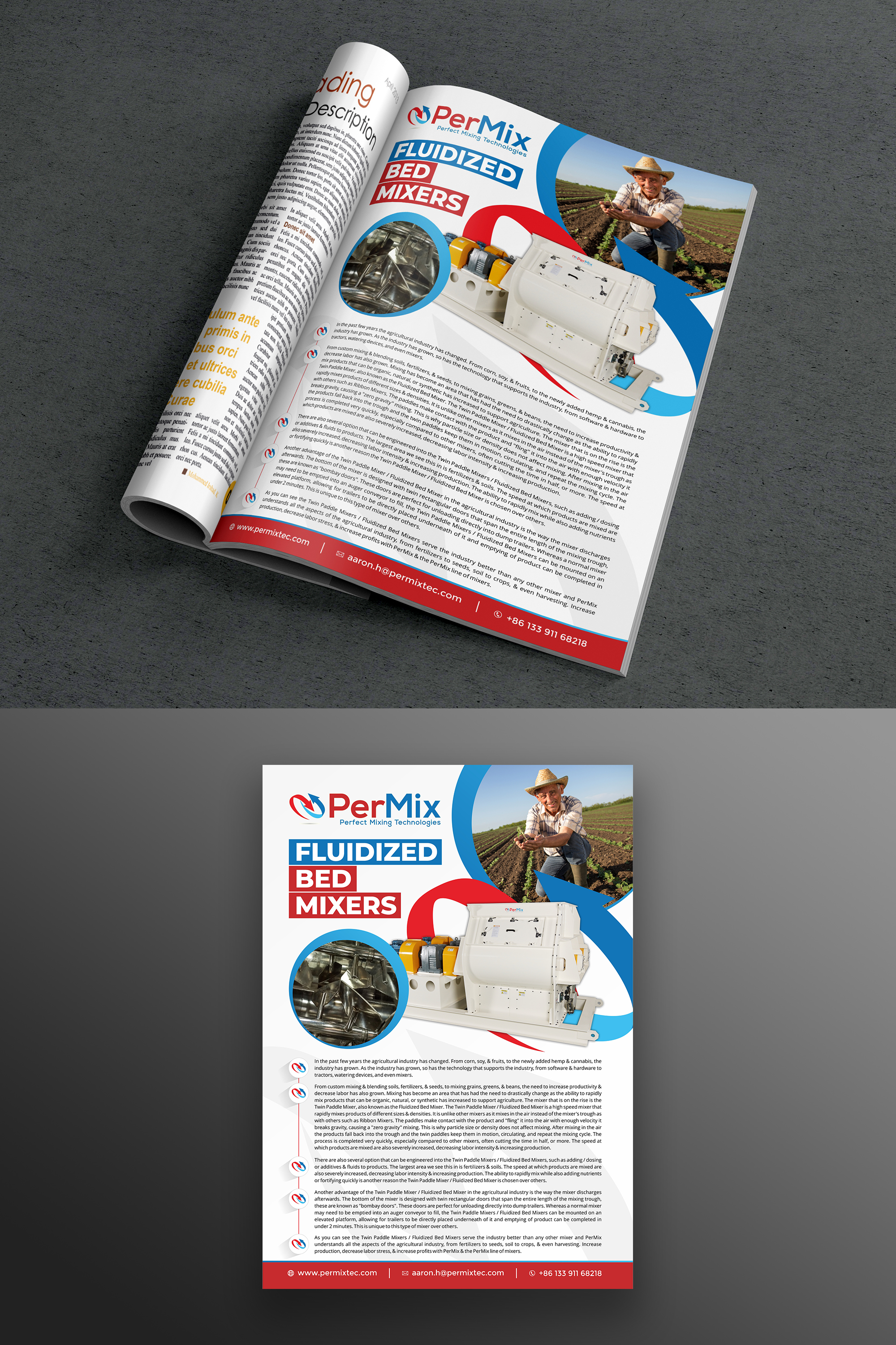 Design Publicitaire par ecorokerz pour PerMix North America | Design #26632188
