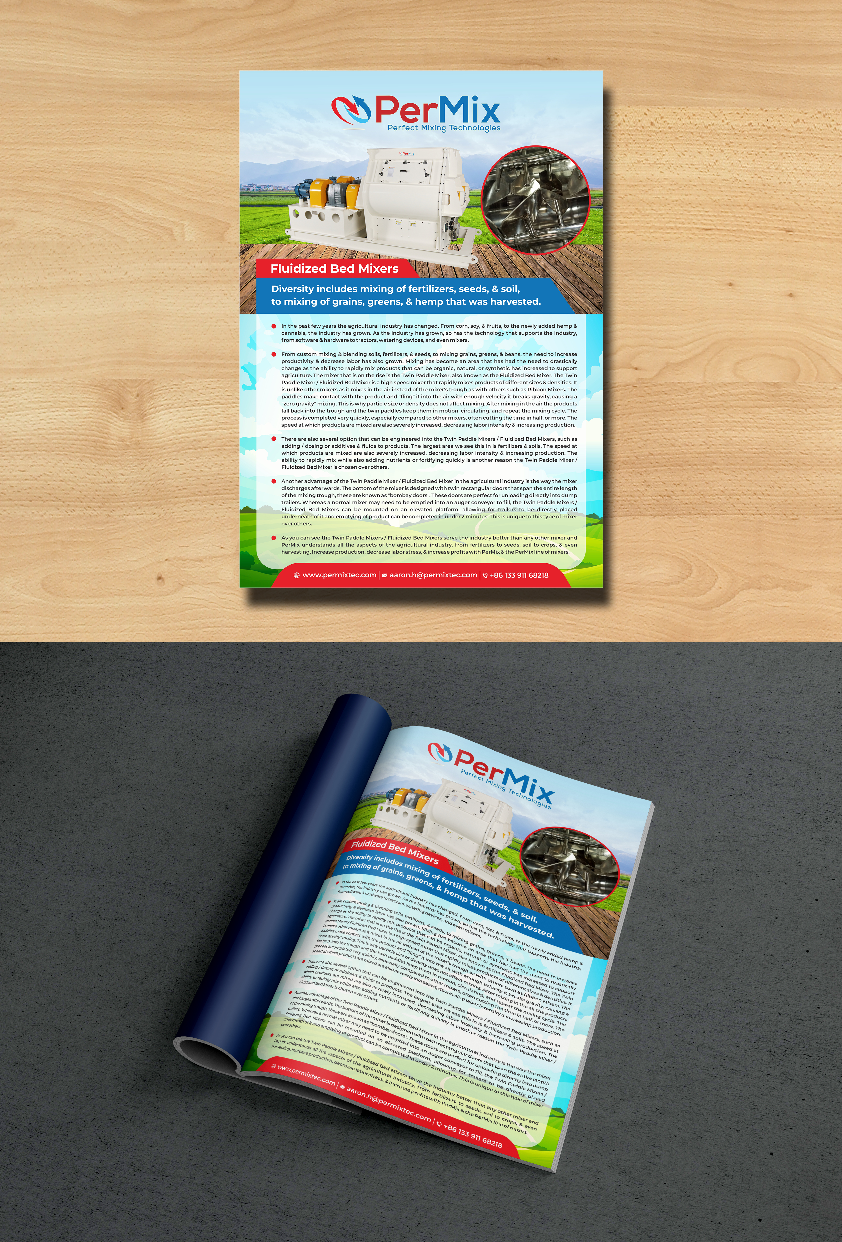 Advertisement Design by ecorokerz for PerMix North America | Design #26632744