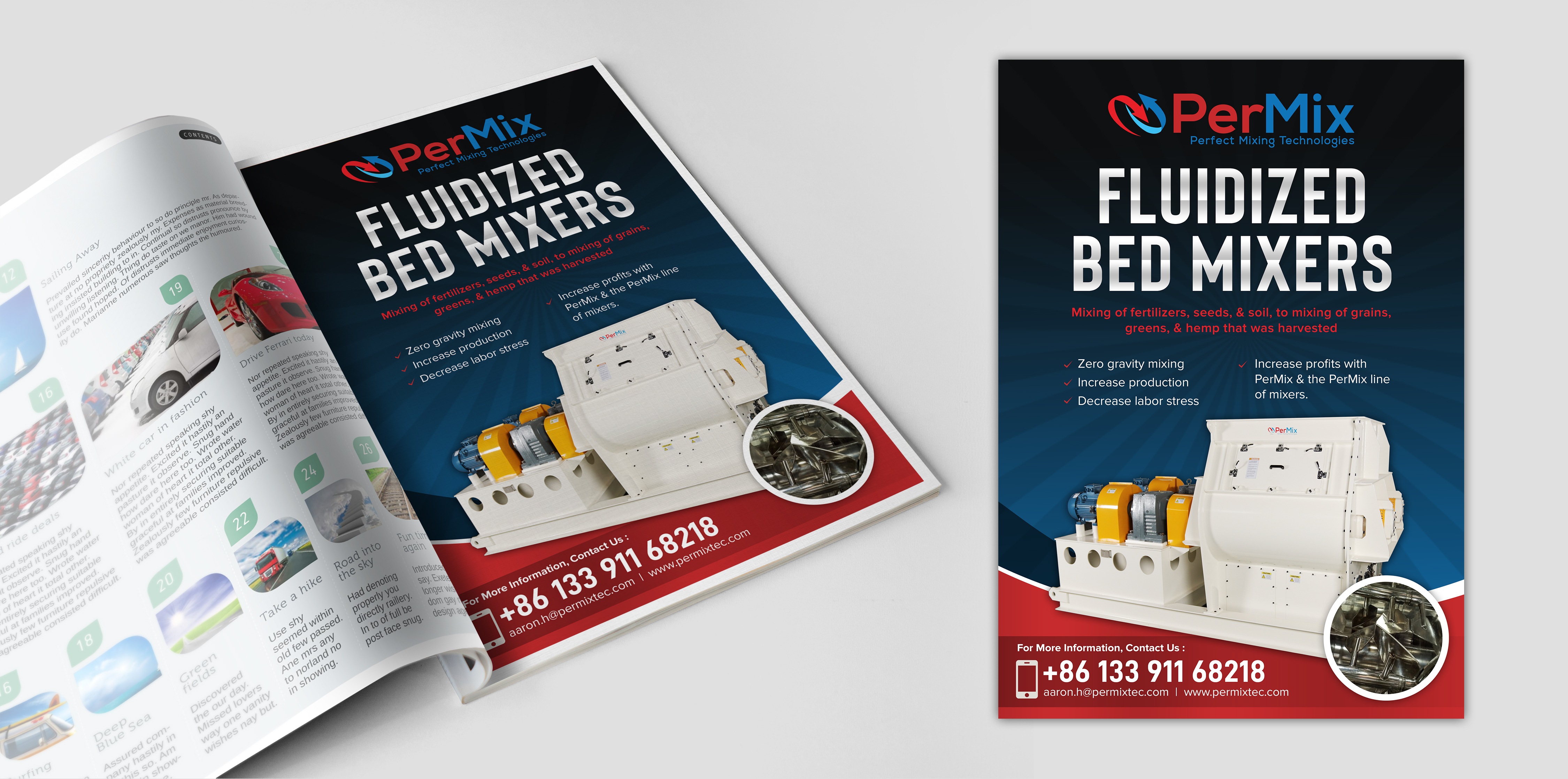 Advertisement Design by SAI DESIGNS for PerMix North America | Design #26641660