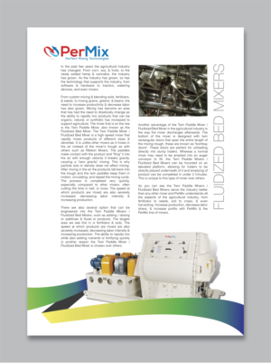 PerMix Mixers Agricultural Magazine Ad | Advertisement Design by atularts