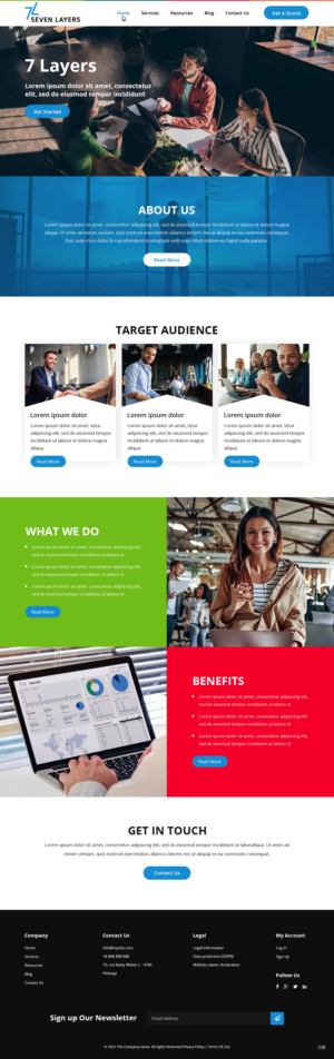 Web Design by pb for this project | Design: #26629698