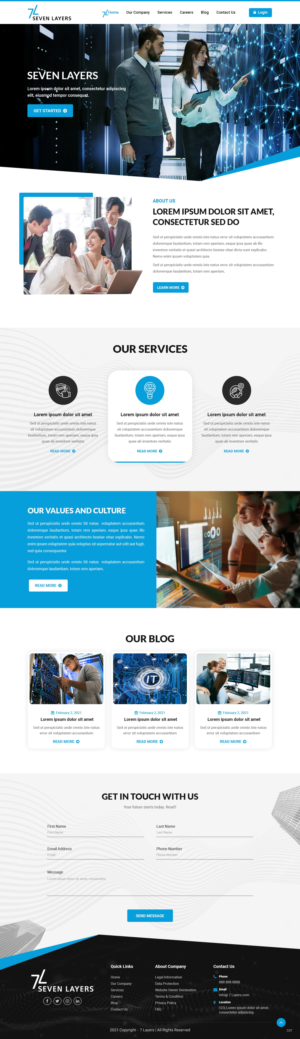 Web Design by pb for this project | Design: #26629699