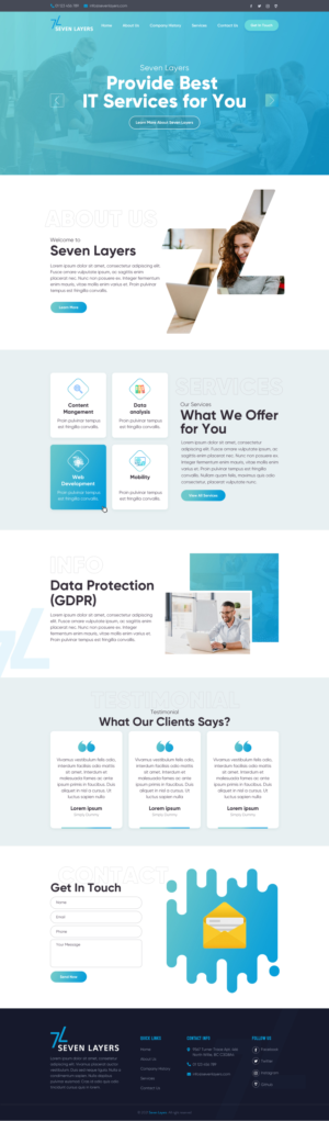 Web Design by sai.designer87 for this project | Design: #26655672