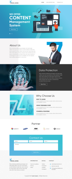 Web Design by sai.designer87 for this project | Design: #26655871