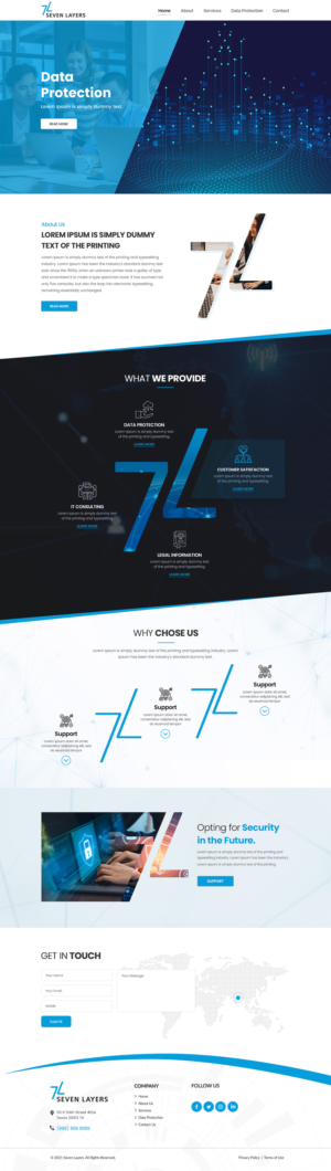 Web Design by Shijo John for this project | Design: #26649074