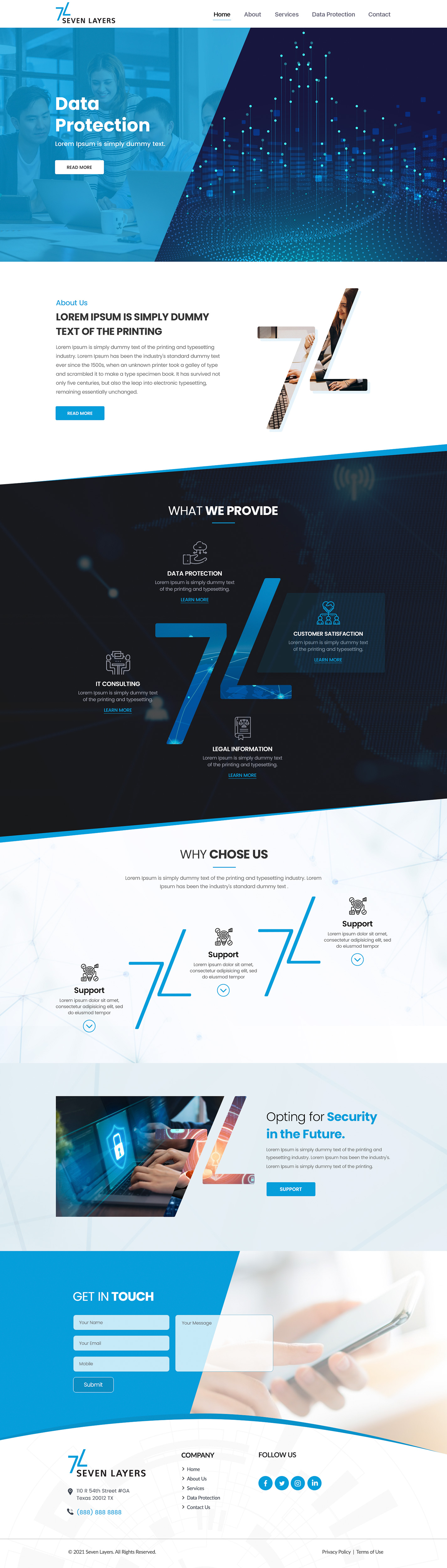 Web Design by Shijo John for this project | Design #26652655