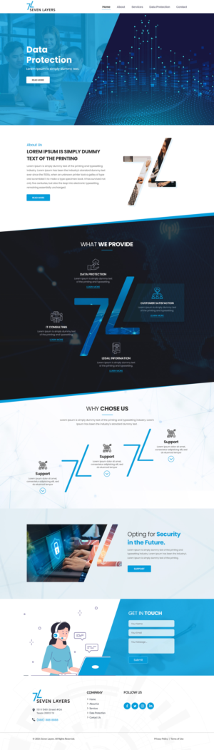 Web Design by Shijo John for this project | Design: #26652656