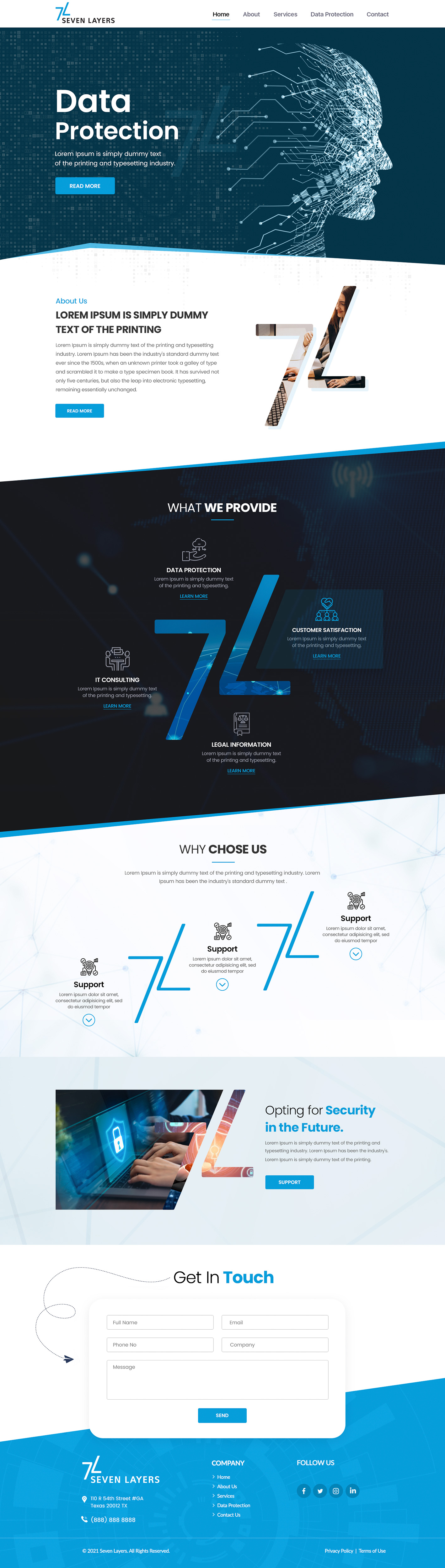 Web Design by Shijo John for this project | Design #26671437