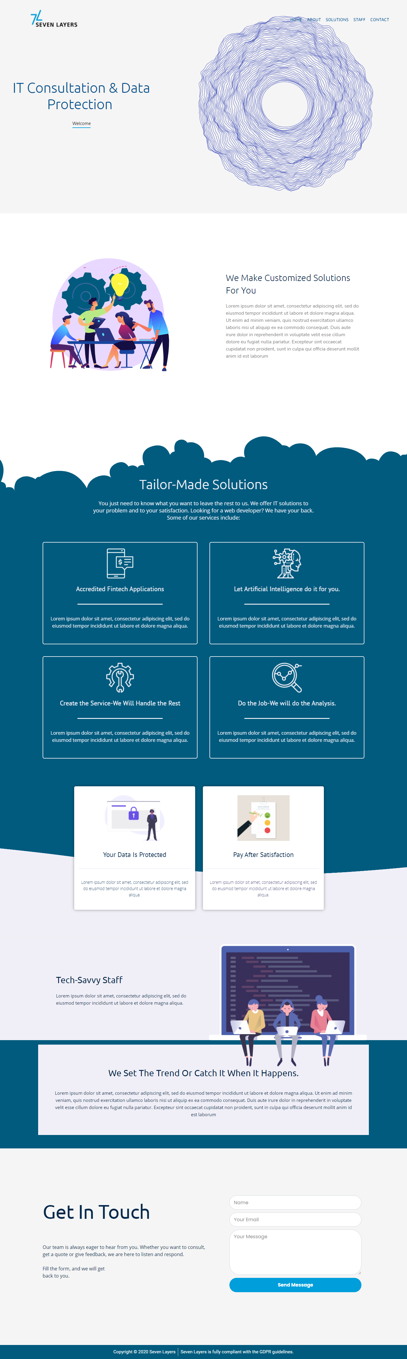 Web Design by Thabiso M for this project | Design #26672270