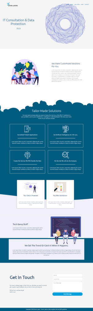 Web Design by Thabiso M for this project | Design: #26672270