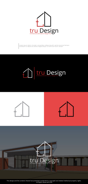 Tru Design / Architectural and Interior Design Firm | Logo Design by Kim Ji