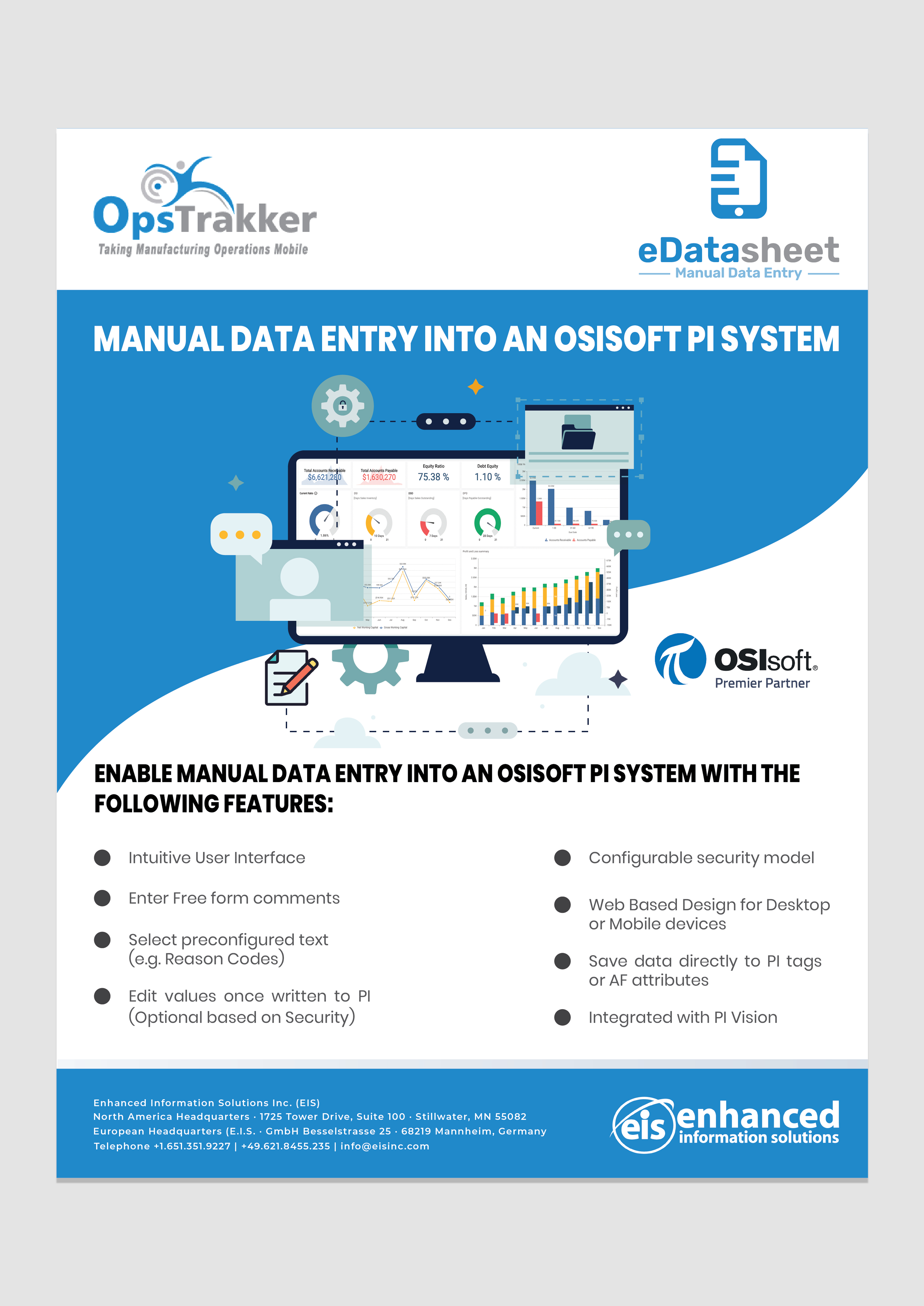 Brochure Design by Mamata Sasmal for Enhanced Information Solutions | Design #26634125