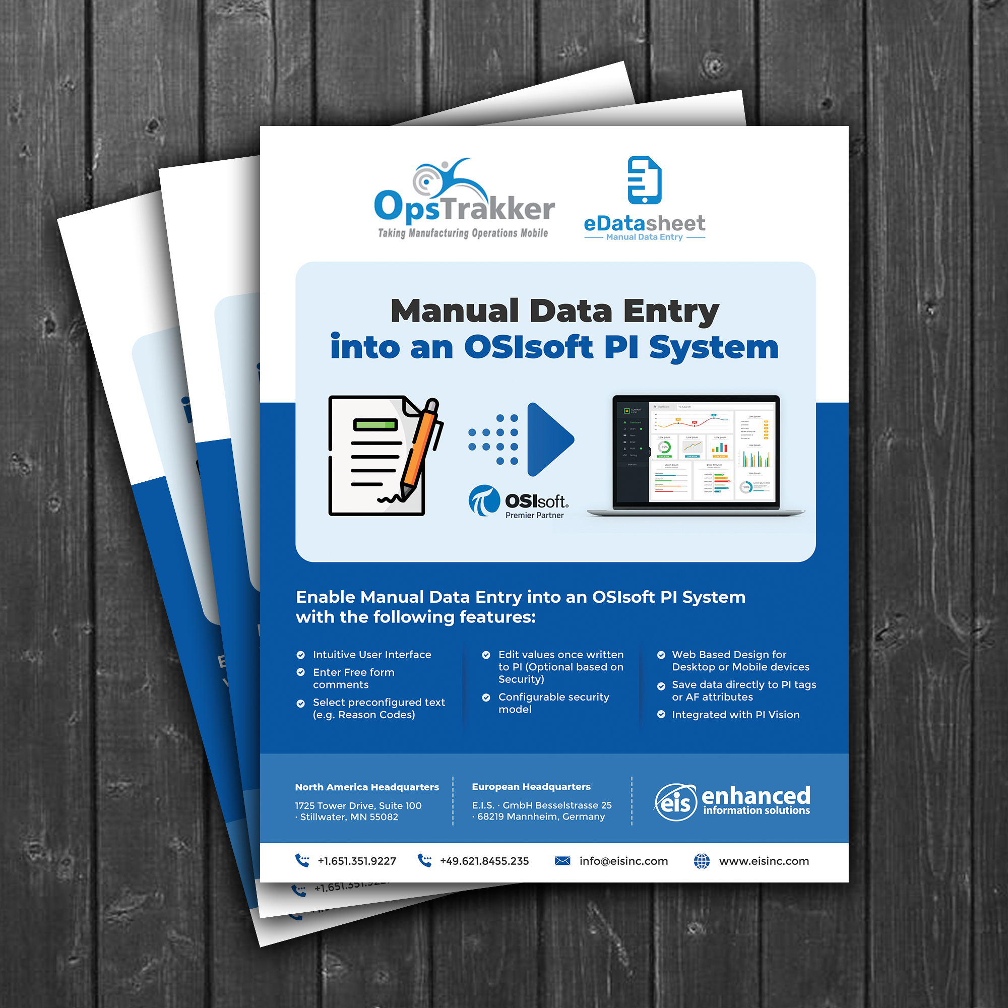 Diseño de Brochure por Deepak_9_Malhotra para Enhanced Information Solutions | Diseño #26654427