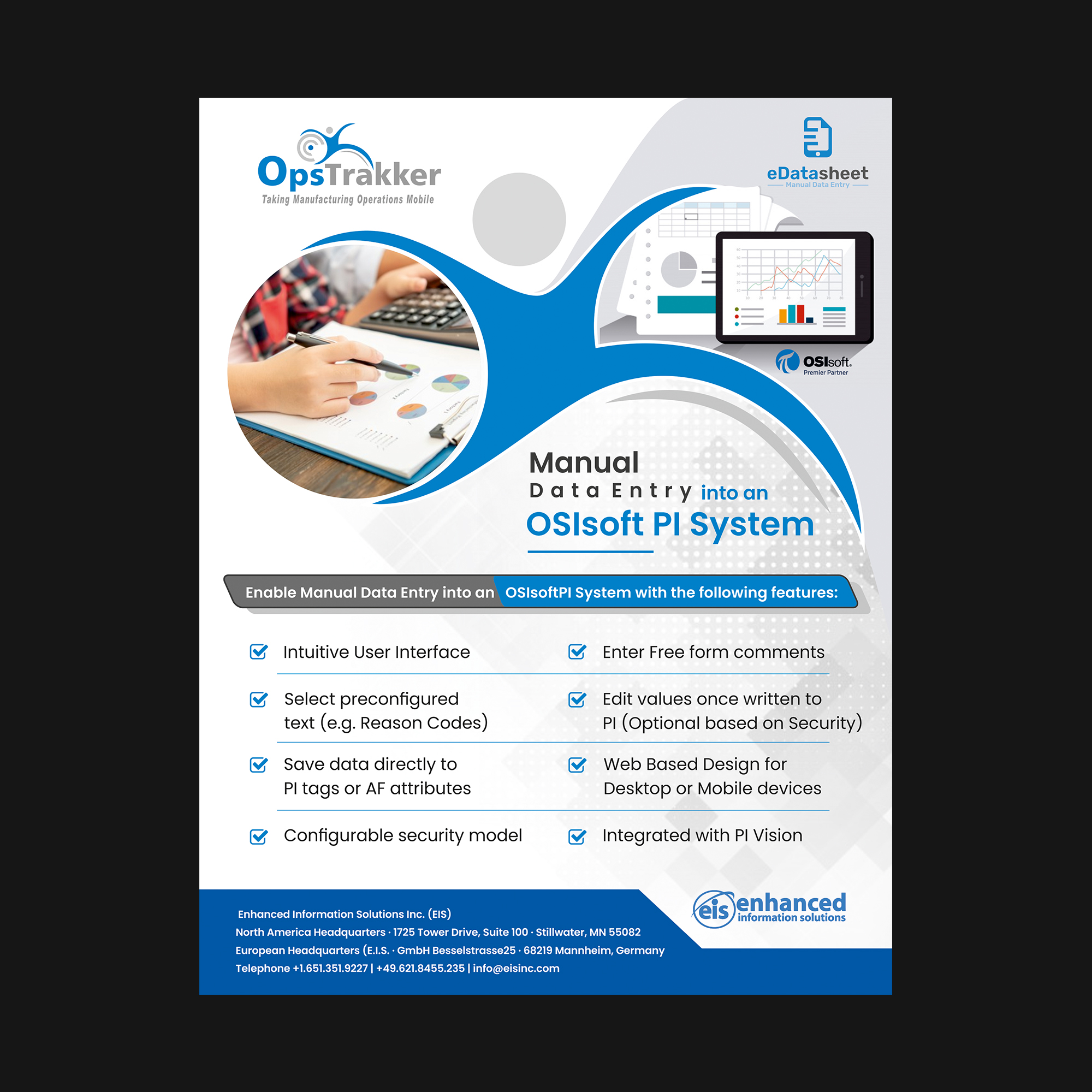 Brochure Design by ecorokerz for Enhanced Information Solutions | Design #26638580