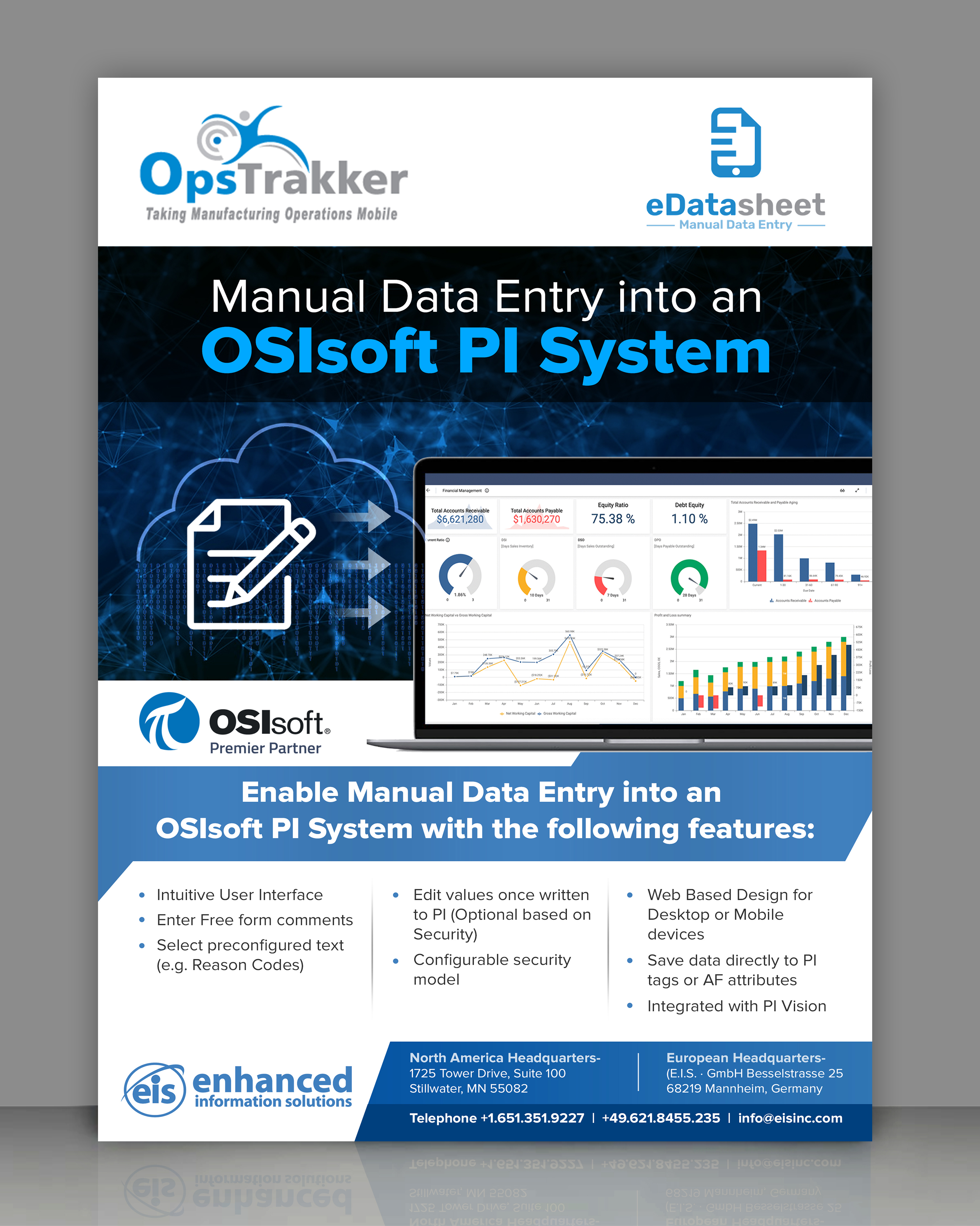 Brochure Design by SAI DESIGNS for Enhanced Information Solutions | Design #26639447
