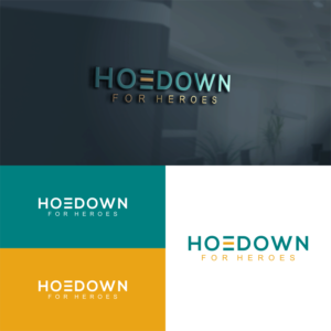 Hoedown for Heroes | Logo Design by anak mama
