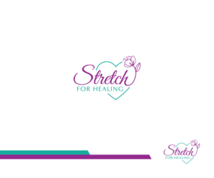 Stretch for Healing | Logo Design by Fat Bat Man