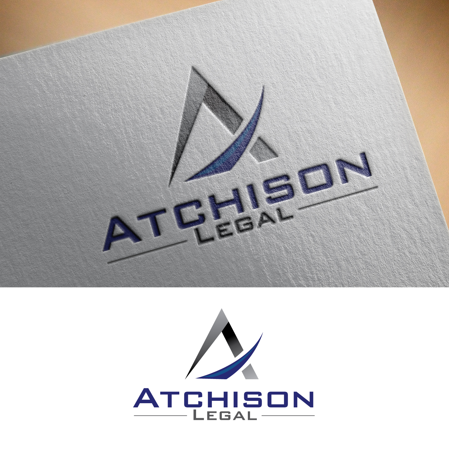 Logo Design by GODDREAMCREATION for Atchison Legal | Design #26625628