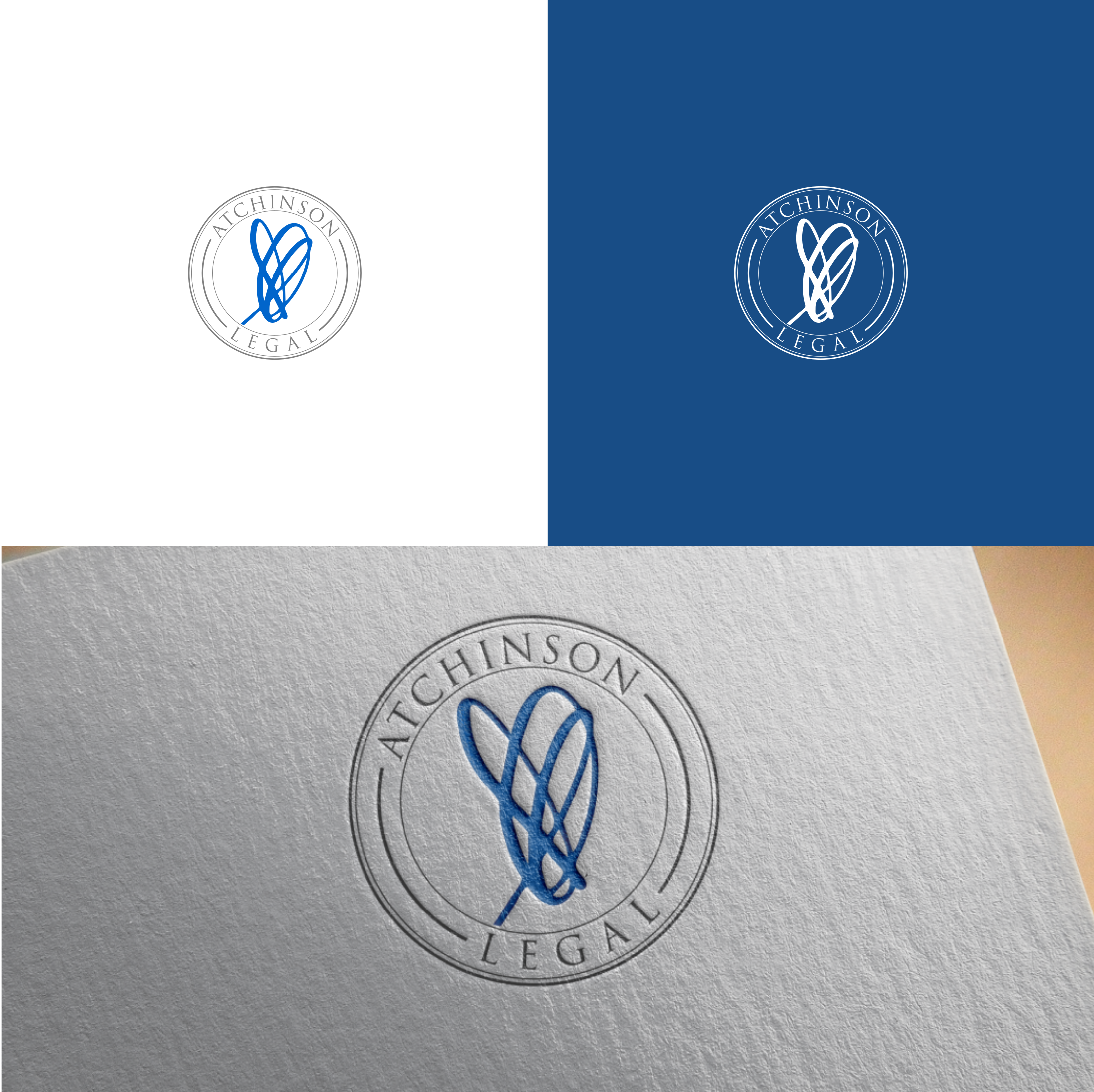 Logo Design by ybmdesign for Atchison Legal | Design #26625423