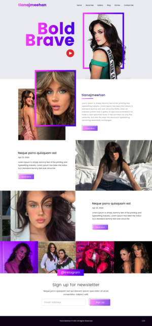 Web Design by pb for this project | Design #26635575
