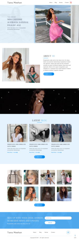 Web Design by pb for this project | Design: #26635599