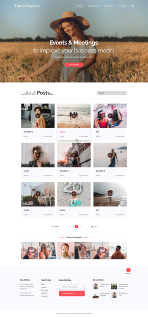 Web Design by Shijo John for this project | Design #26626167