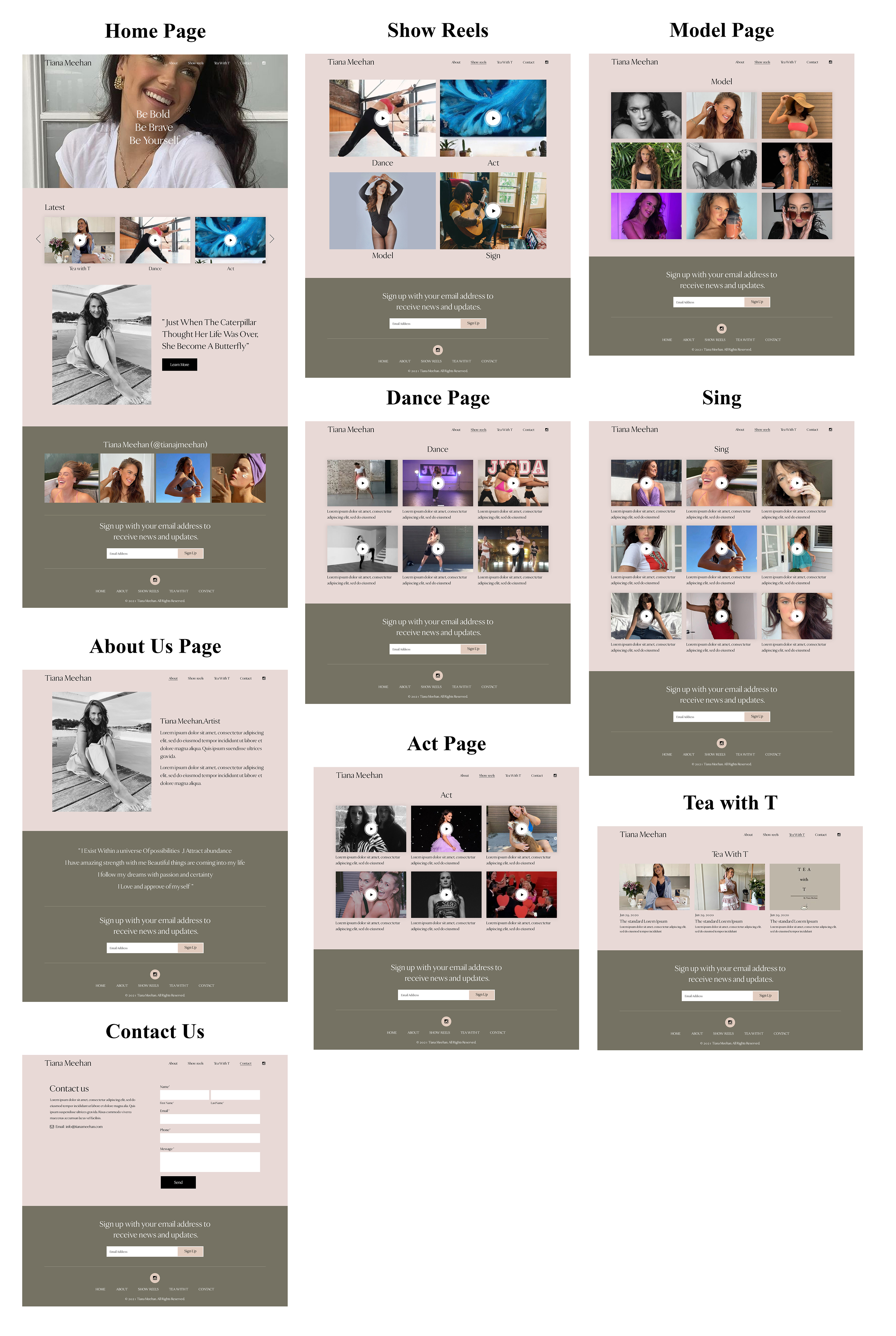 Web Design by Titan Eagle for this project | Design #26657850