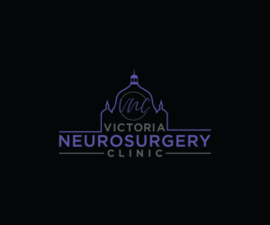 Victoria Neurosurgery Clinic.  (Emphasis on "Neurosurgery" and an alternate abbreviated "VNC" logo). | Logo-Design von Atec