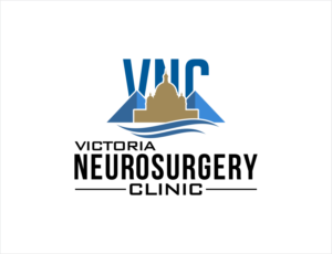 Victoria Neurosurgery Clinic.  (Emphasis on "Neurosurgery" and an alternate abbreviated "VNC" logo). | Logo Design by BNdesigner