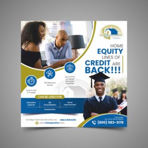8.5 x 8.5 - HELOC Product Campaign | Flyer-Design von Fat Bat Man