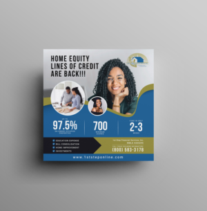 8.5 x 8.5 - HELOC Product Campaign | Flyer-Design von JK18