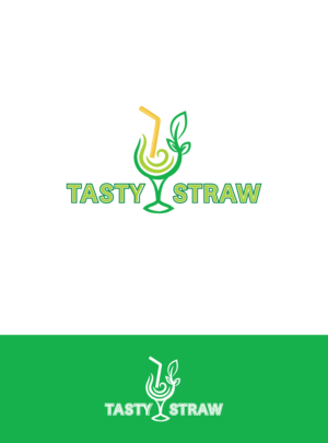 Tasty Straw | Logo-Design von Nalanr cvn