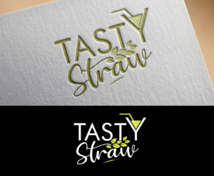 Tasty Straw | Logo-Design von blue eye