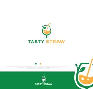 Tasty Straw | Logo-Design von ecorokerz
