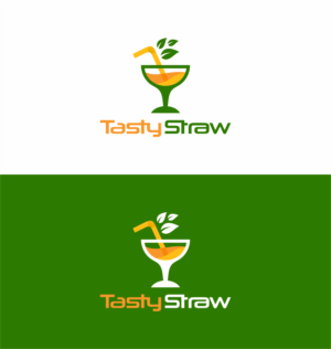 Tasty Straw | Logo-Design von Sibyle