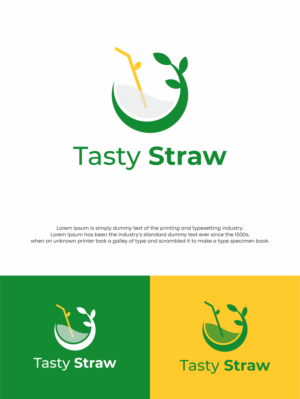 Tasty Straw | Logo-Design von soriyeee