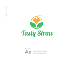 Tasty Straw | Logo-Design von Ng V Duc